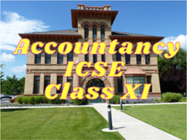 Accountancy (ICSE) - Class XI
